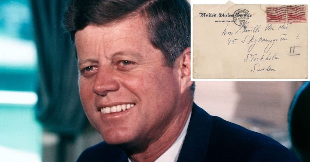 Revealing Letters From Jfk To Swedish Lover Go Up For Auction In Boston 