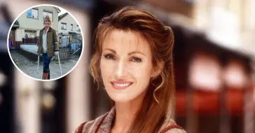 Jane Seymour fractured her kneecap on the set of her new show