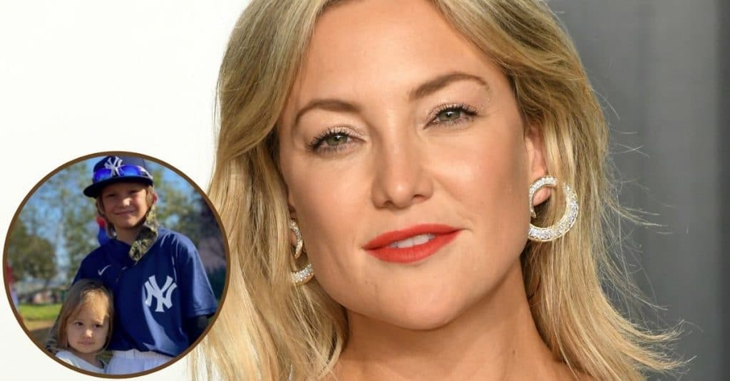 Kate Hudson's Daughter Rani Supports Big Brother At Baseball