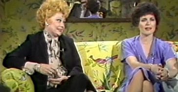 Lucille Ball and Lucie Arnaz