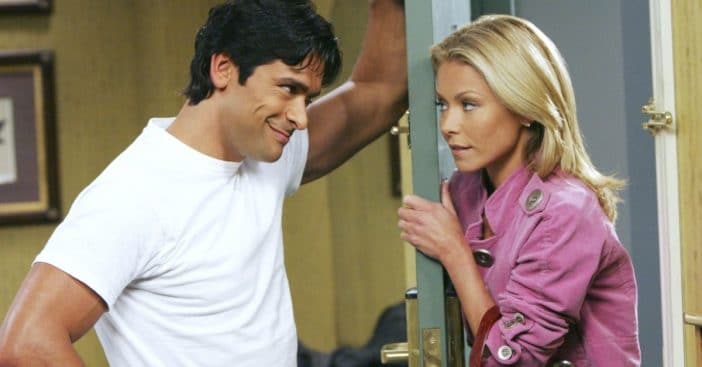 Mark Consuelos and Kelly Ripa in 'All My Children'