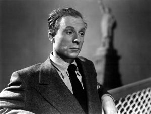 Norman Lloyd in Saboteur, 1942 