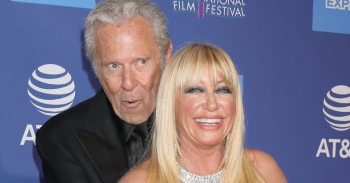 Suzanne Somers admitted she was high on her first date with Alan Hamel