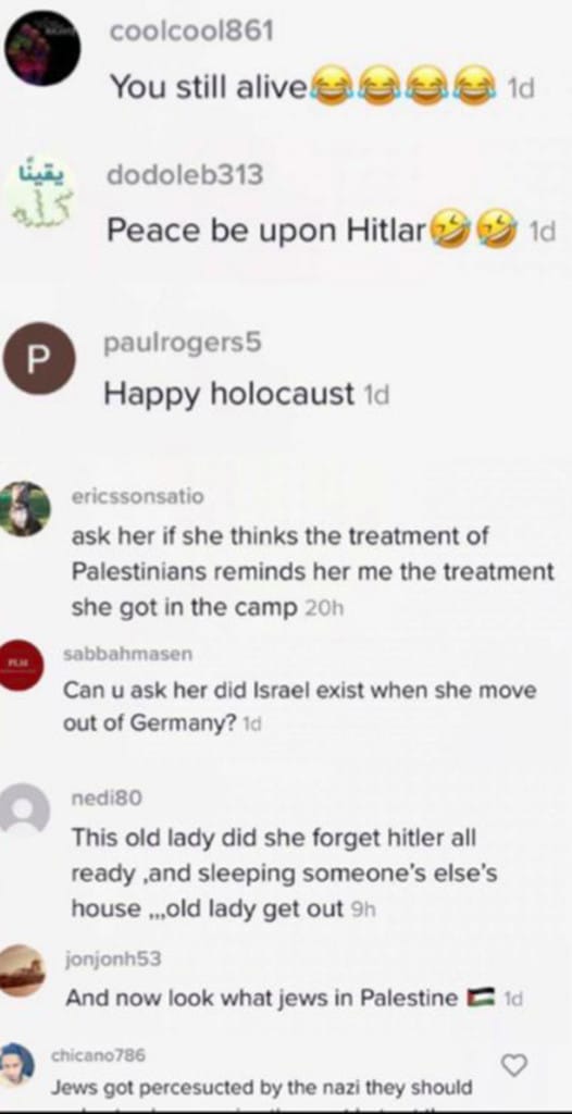 anti-semitic comments