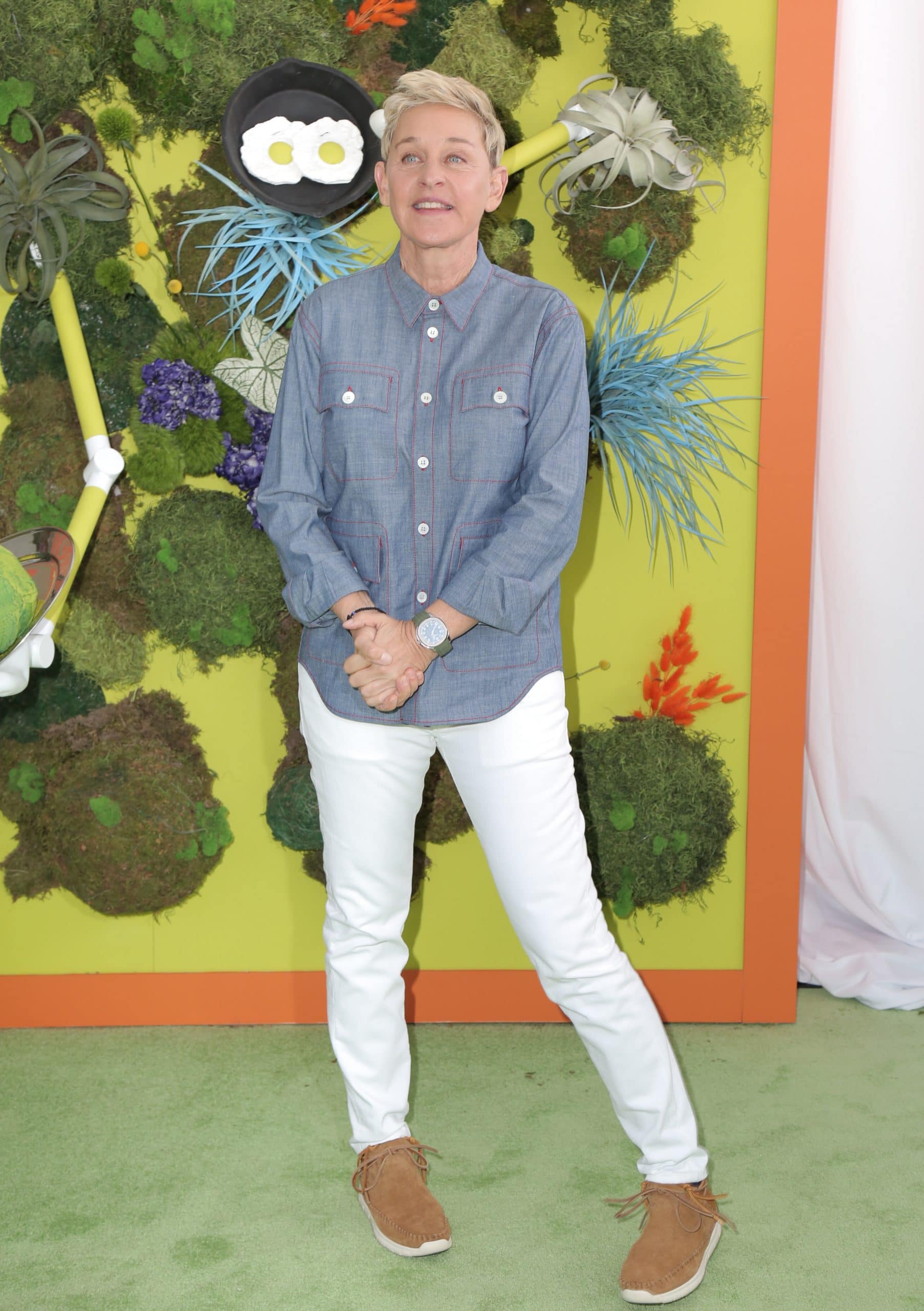 Ellen DeGeneres. Premiere Of Netflix's "Green Eggs And Ham"