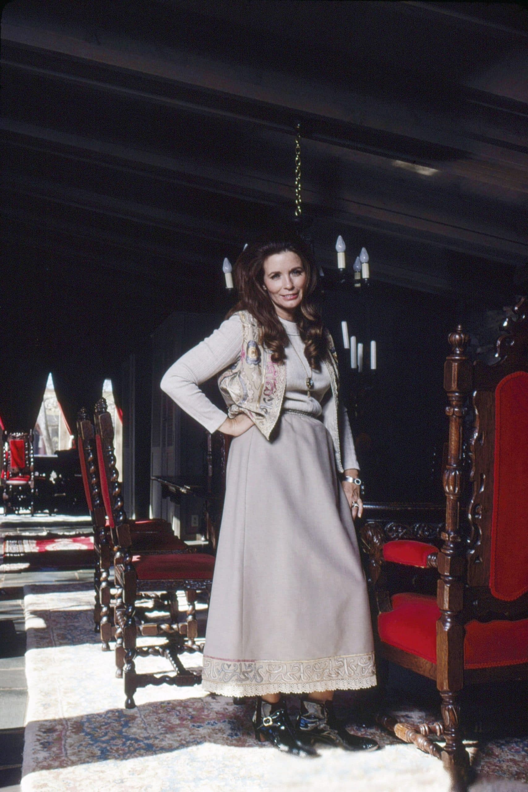 June Carter Cash at home in Hendersonville, TN, circa 1970 