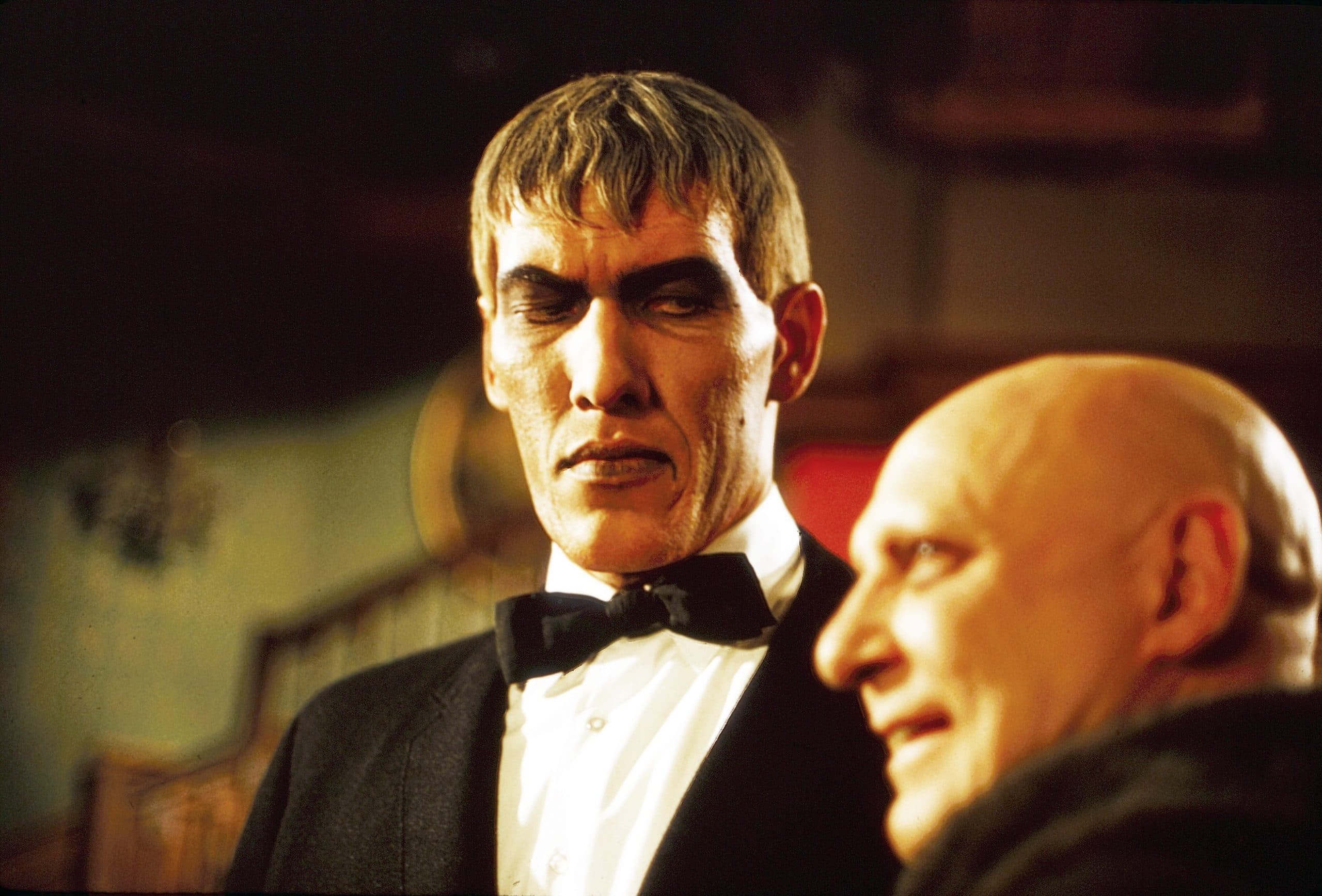 THE ADDAMS FAMILY, from left: Ted Cassidy, Jackie Coogan, 1965