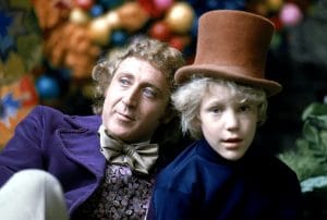 WILLY WONKA AND THE CHOCOLATE FACTORY, Gene Wilder, Peter Ostrum