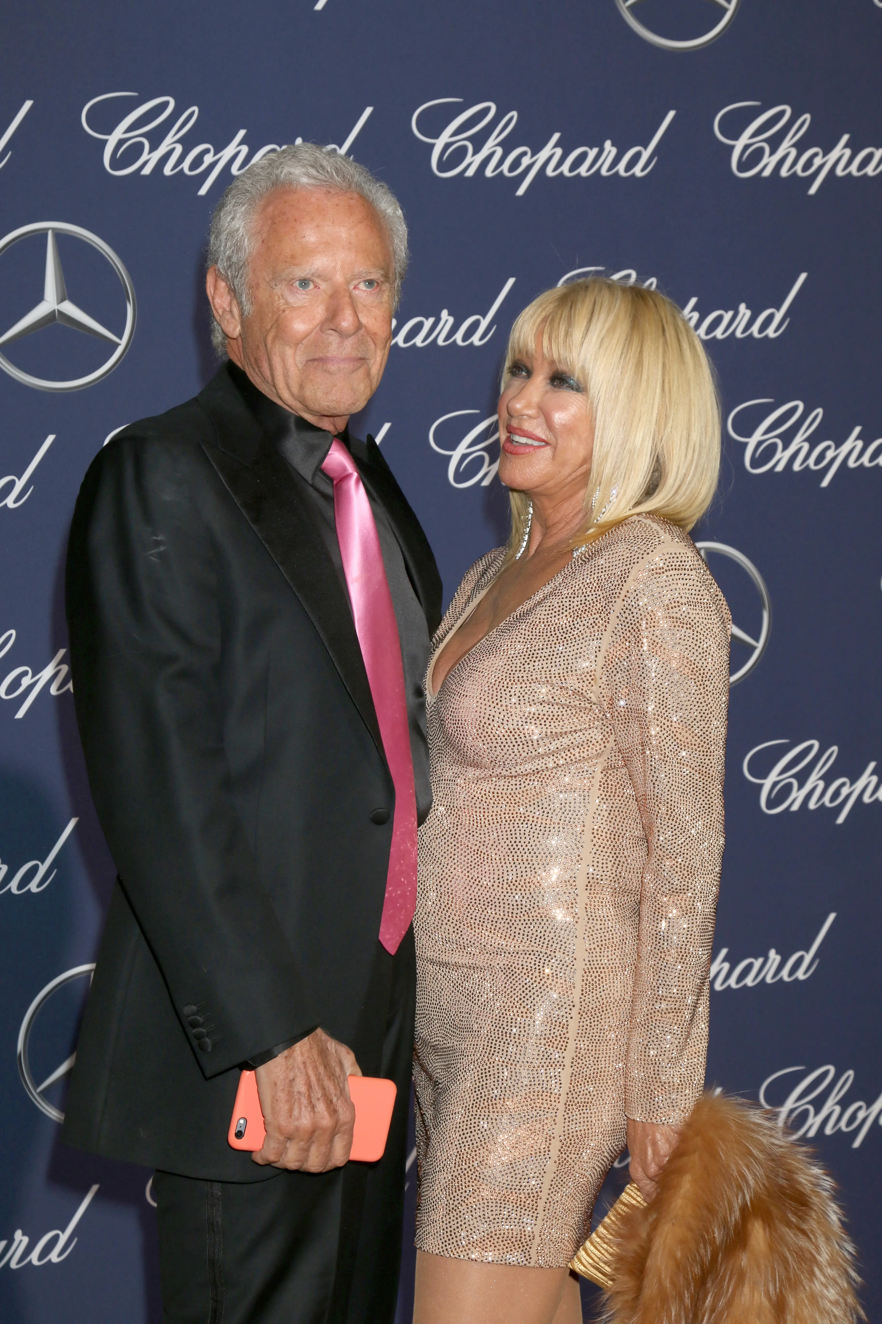 Alan Hamel, Suzanne Somers at the Palm Springs International FIlm Festival Gala