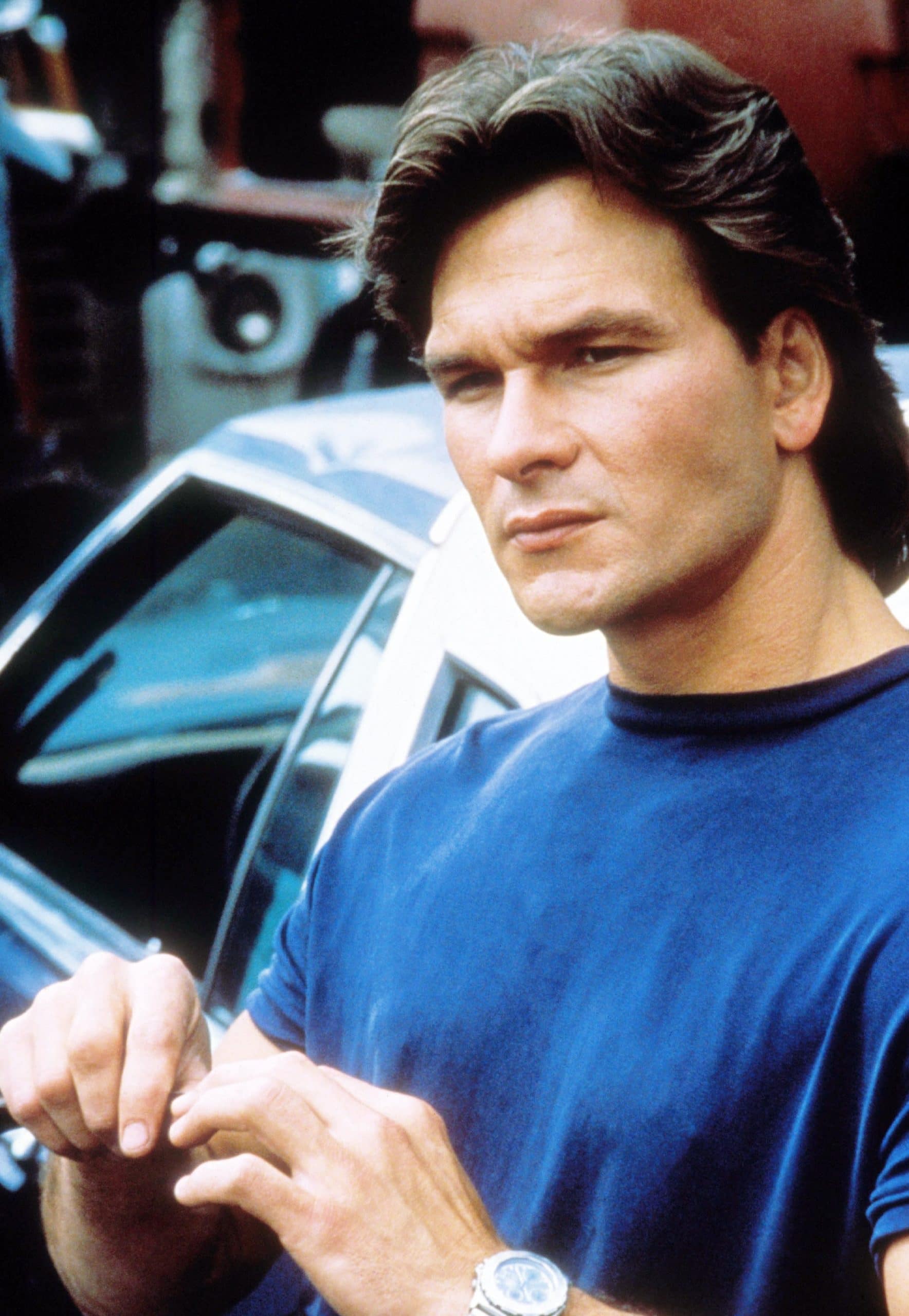 ROAD HOUSE, Patrick Swayze, 1989