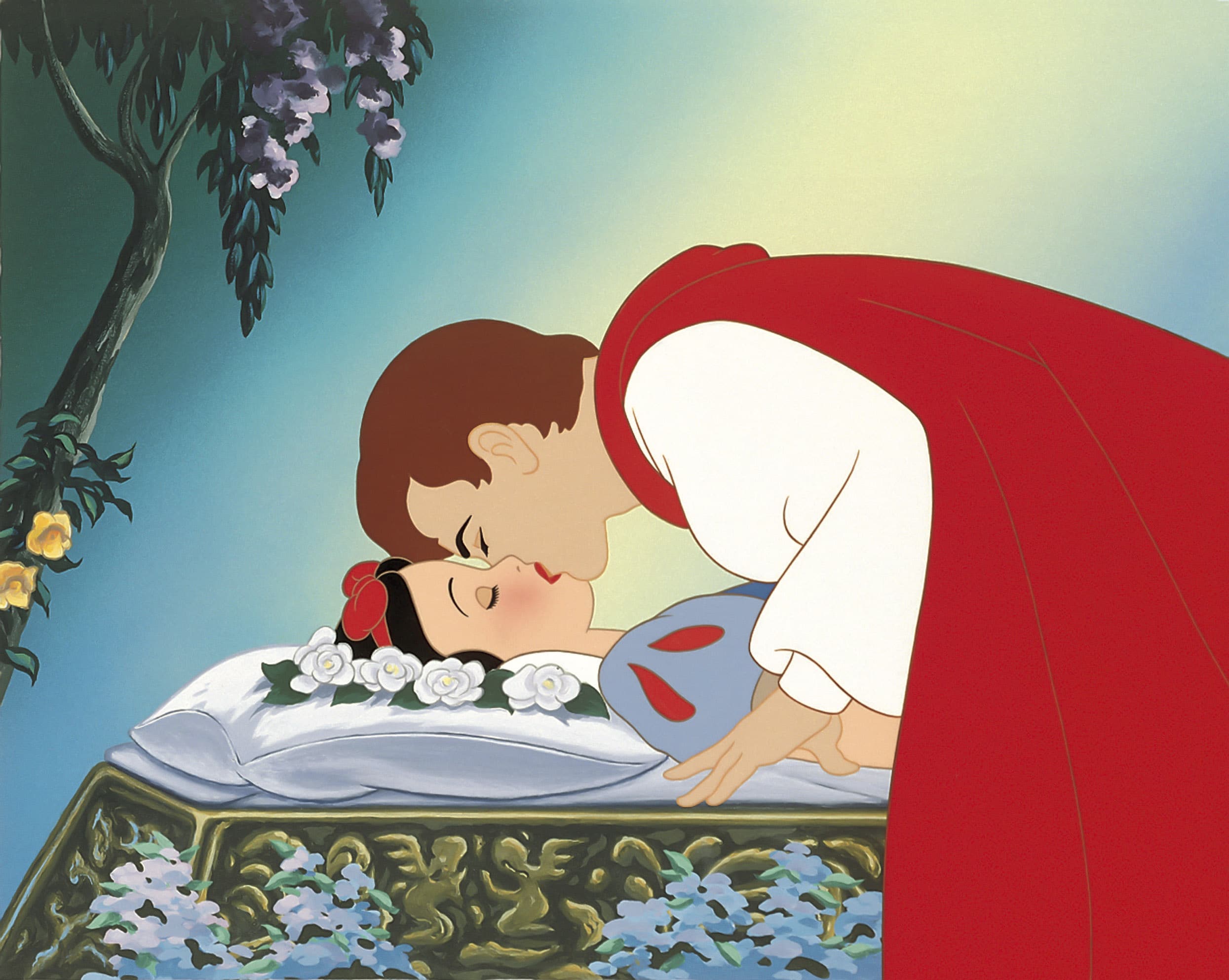 SNOW WHITE AND THE SEVEN DWARFS, Snow White, Prince Charming, 1937