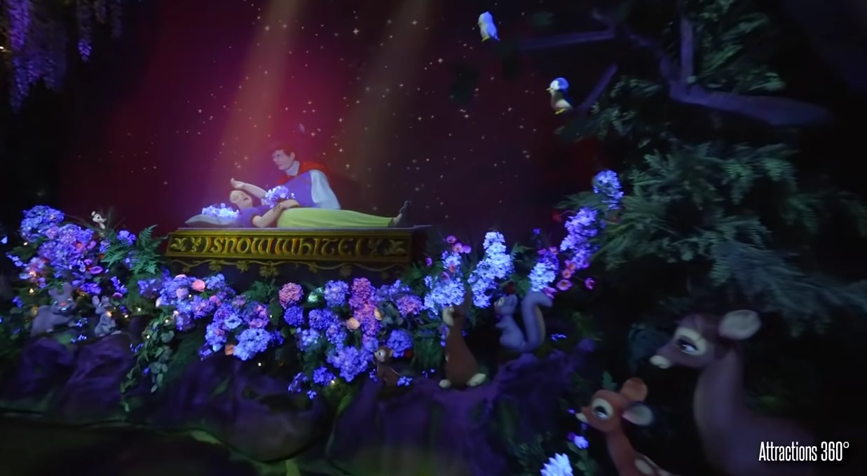 Snow White Ride at Disneyland