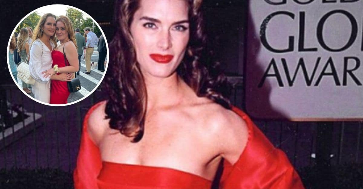 Brooke Shields’ Daughter Wears Her Mom’s Old Golden Globes Dress To Prom