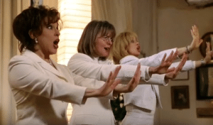 Diane Keaton's favorite First Wives Club line is more of a whole scene