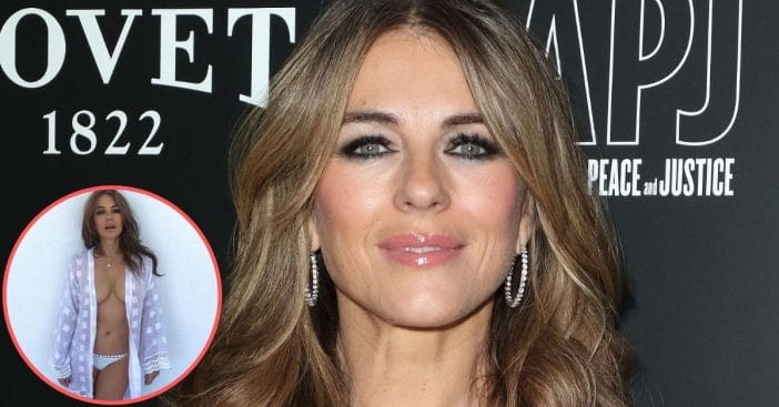 Elizabeth Hurley Drops Jaws With New Risqué Bikini Photo