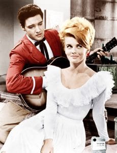 Elvis Presley and Ann-Margret were sho towards one another when they met