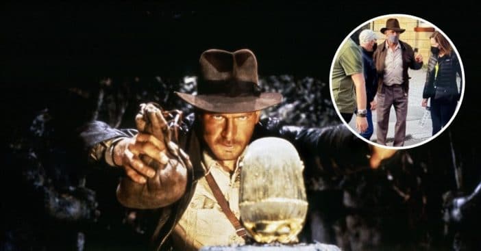 First look at Harrison Ford in new Indiana Jones movie