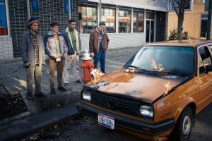 Forrest Goodluck, Tom Holland, Kyle Harvey, Michael Gandolfini in Cherry