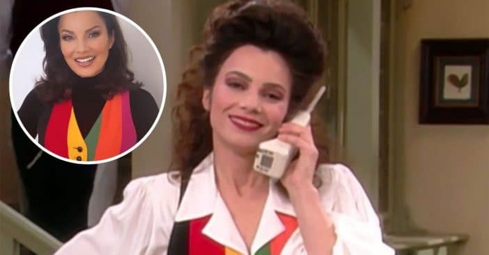 Fran Drescher recreates look from The Nanny