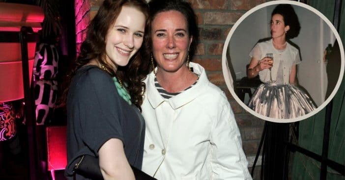 Kate Spade and Rachel Brosnahan