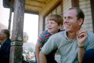 Lee Greenway became the peacekeeper who knew the show's inner workings. Pictured Ron Howard, Rance Howard