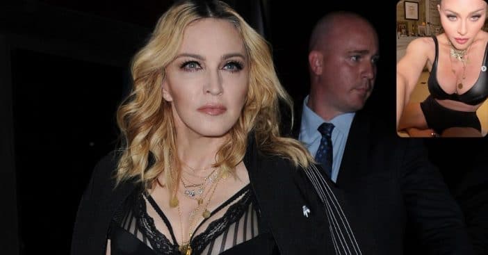 Madonna Poses In Her Underwear To Celebrate Big News