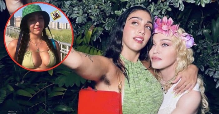 Madonna's Daughter Lourdes Leon Stuns In Tiny Green Bikini