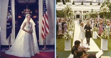 Tricia Nixon's wedding ceremony