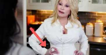 Why does Dolly Parton always wear gloves