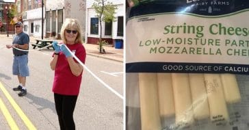 Wisconsin Dairy Breaks Their Own Record For Longest String Cheese