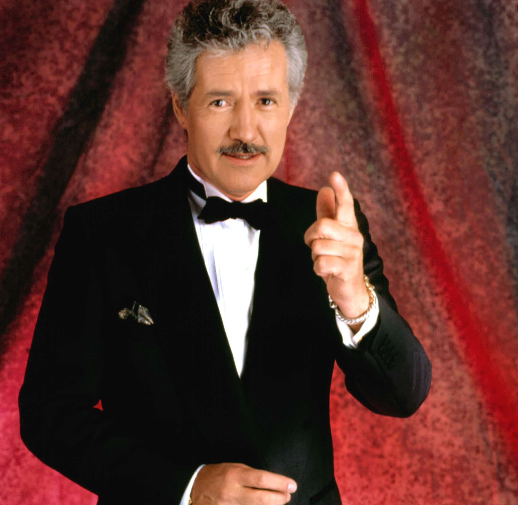 Alex Trebek, host of JEOPARDY, c. 2002