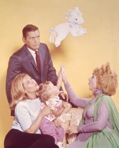 BEWITCHED, Agnes Moorehead, Erin Murphy, Elizabeth Montgomery, Dick York, Season 3, 1966-1967.