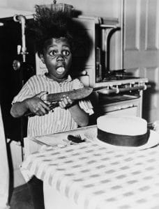 Billie 'Buckwheat' Thomas, ca. 1940.