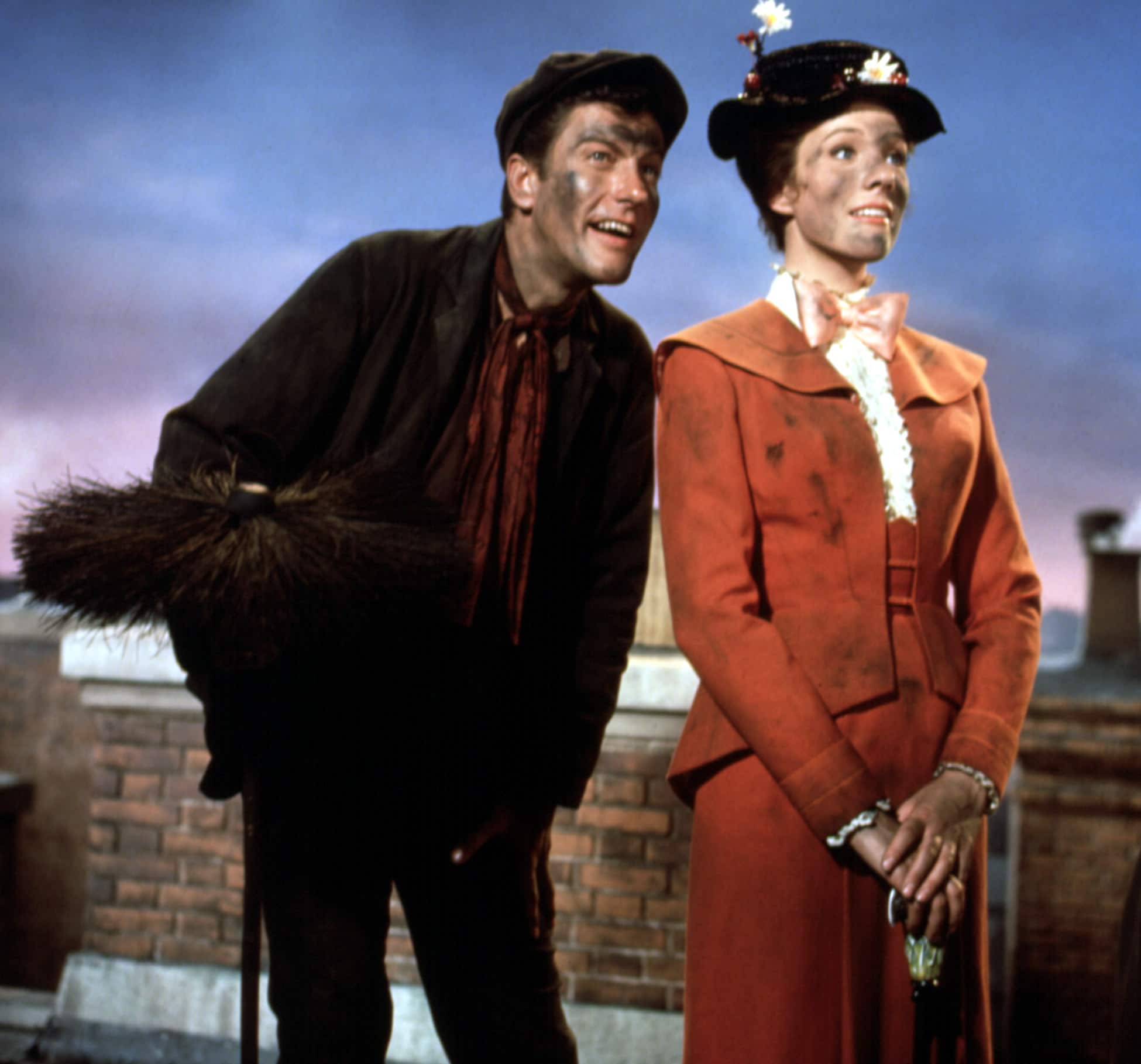 dick van dyke in the original mary poppins