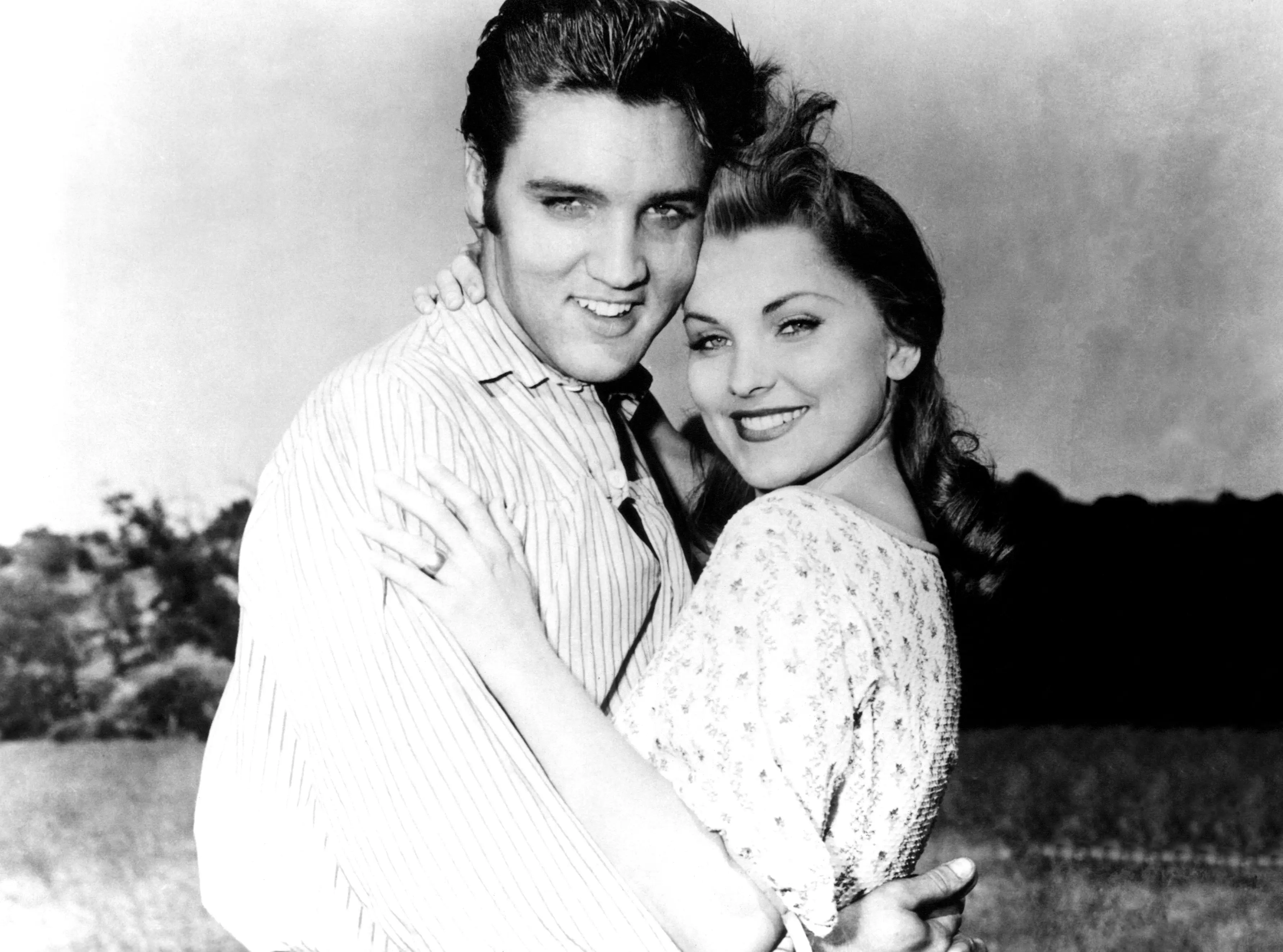 LOVE ME TENDER, Elvis Presley, Debra Paget, 1956