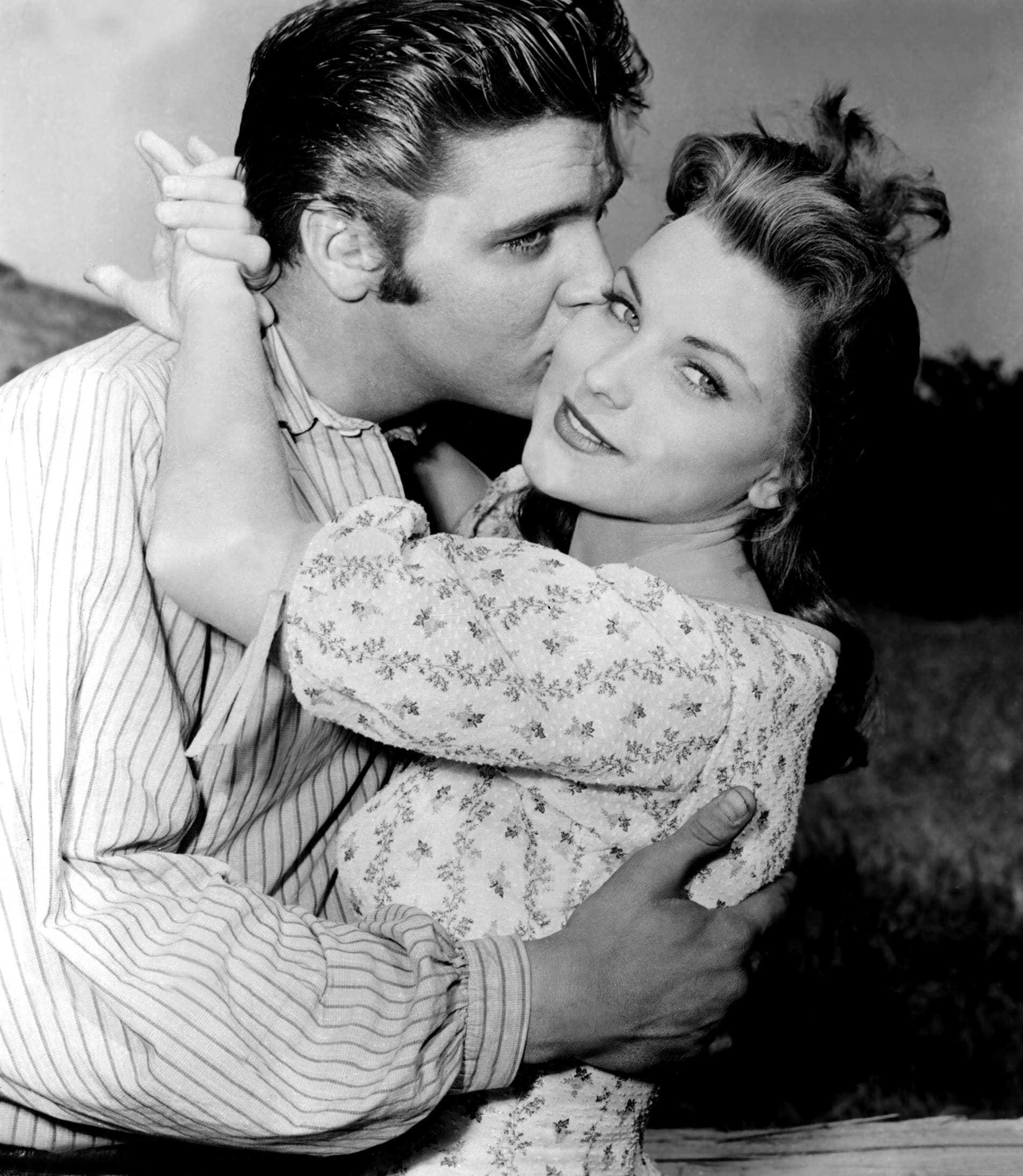 LOVE ME TENDER, Elvis Presley, Debra Paget, 1956