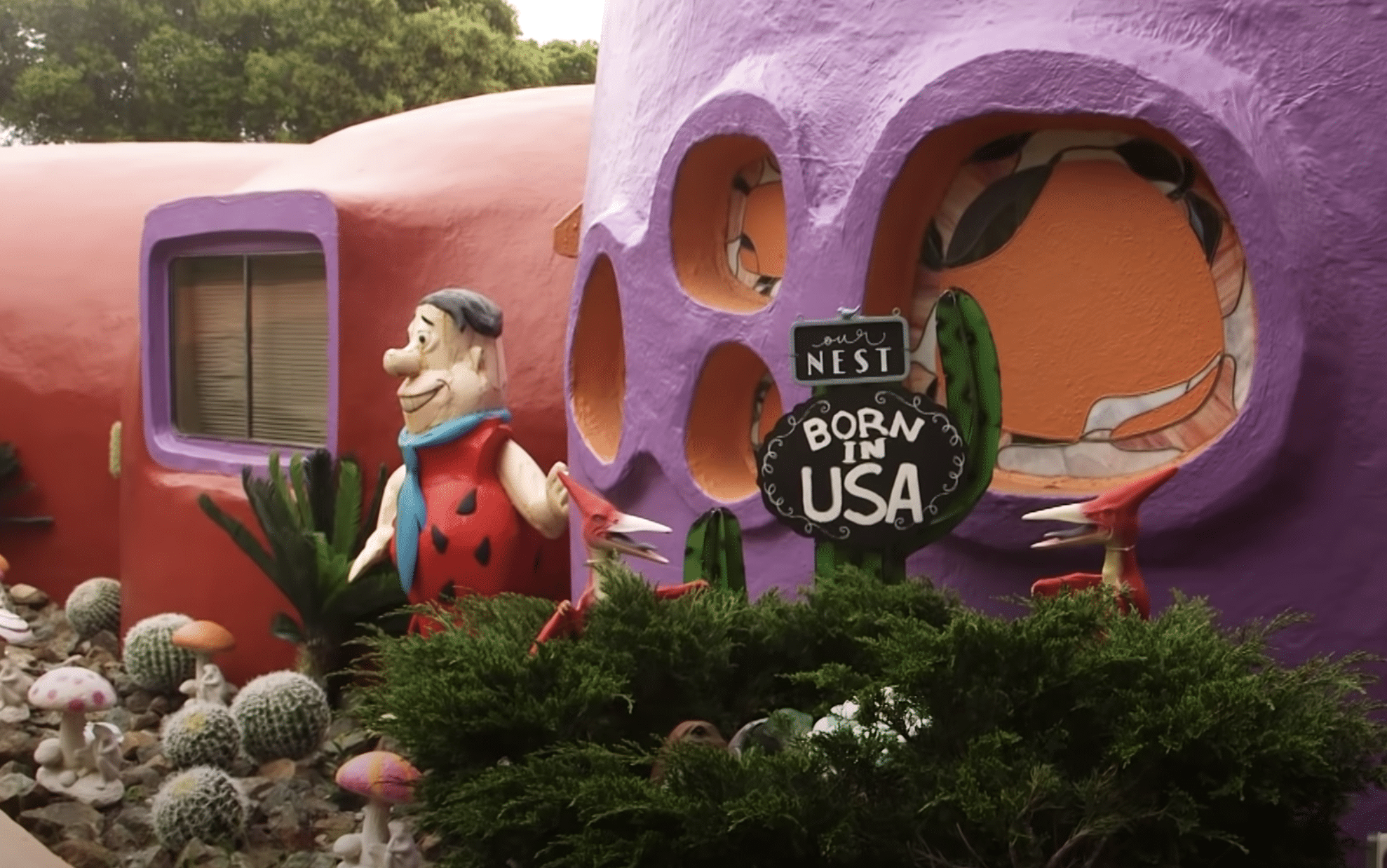 Flintstones house