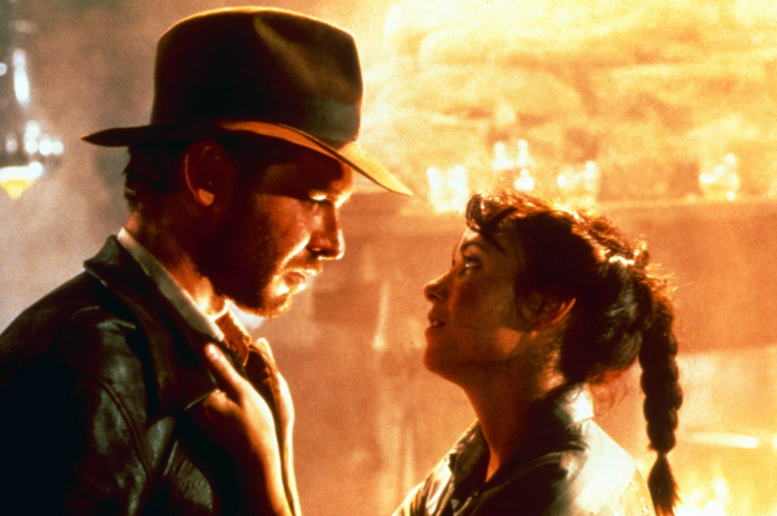 RAIDERS OF THE LOST ARK, (aka INDIANA JONES AND THE RAIDERS OF THE LOST ARK), from left: Harrison Ford as Indiana Jones, Karen Allen