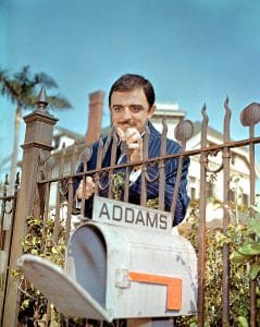 John Astin as Gomez in the Addams Family