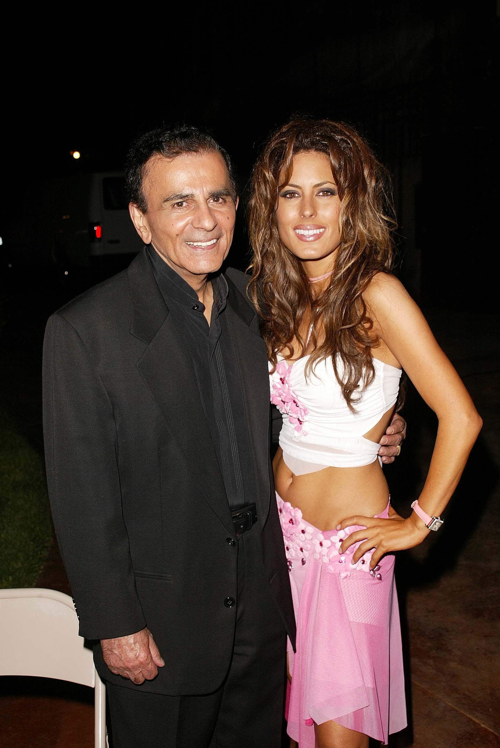 Casey Kasem and daughter Kerri Kasem 