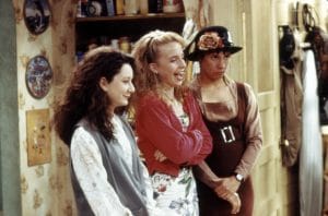 Lecy Goranson as becky conner on roseanne