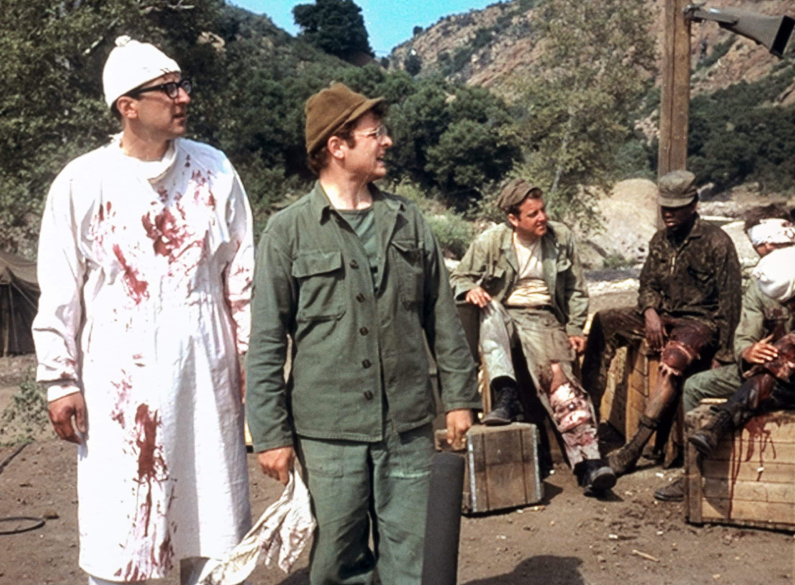 MASH, (aka M*A*S*H*), from left: Roger Bowen, Gary Burghoff, 1970