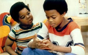 DIFF'RENT STROKES, from left: Gary Coleman