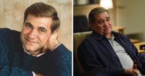 Dan Lauria then and now