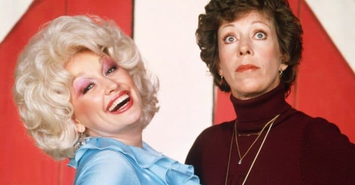 Dolly Parton and Carol Burnett