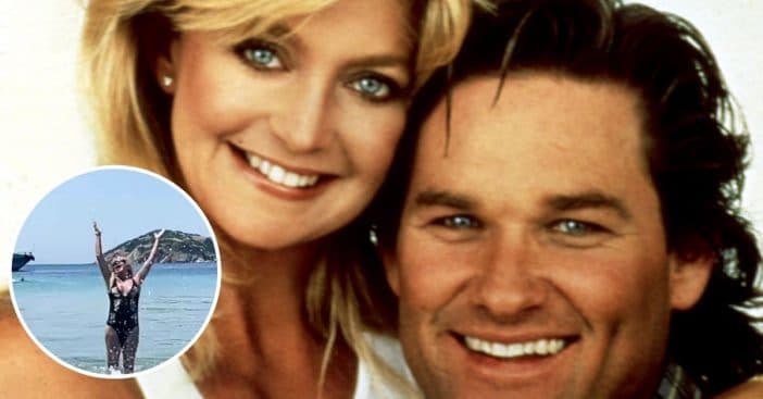 Goldie Hawn and Kurt Russell were seen on a vacation reminiscent of Overboard