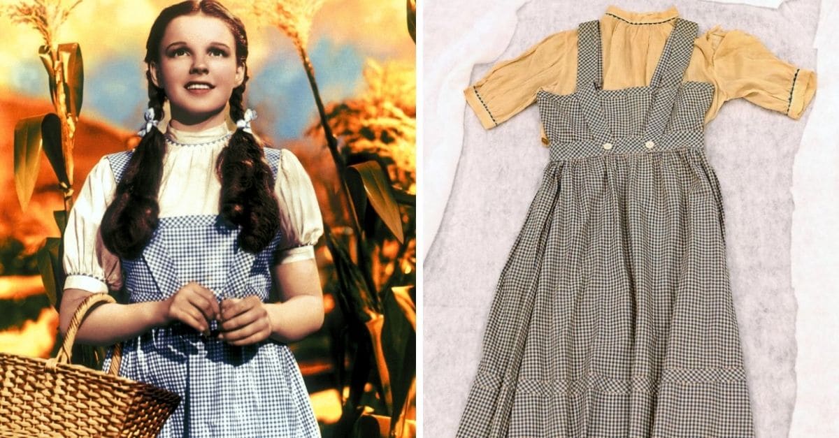 Judy Garland’s Long-Lost ‘Wizard Of Oz’ Dress Rediscovered Decades Later