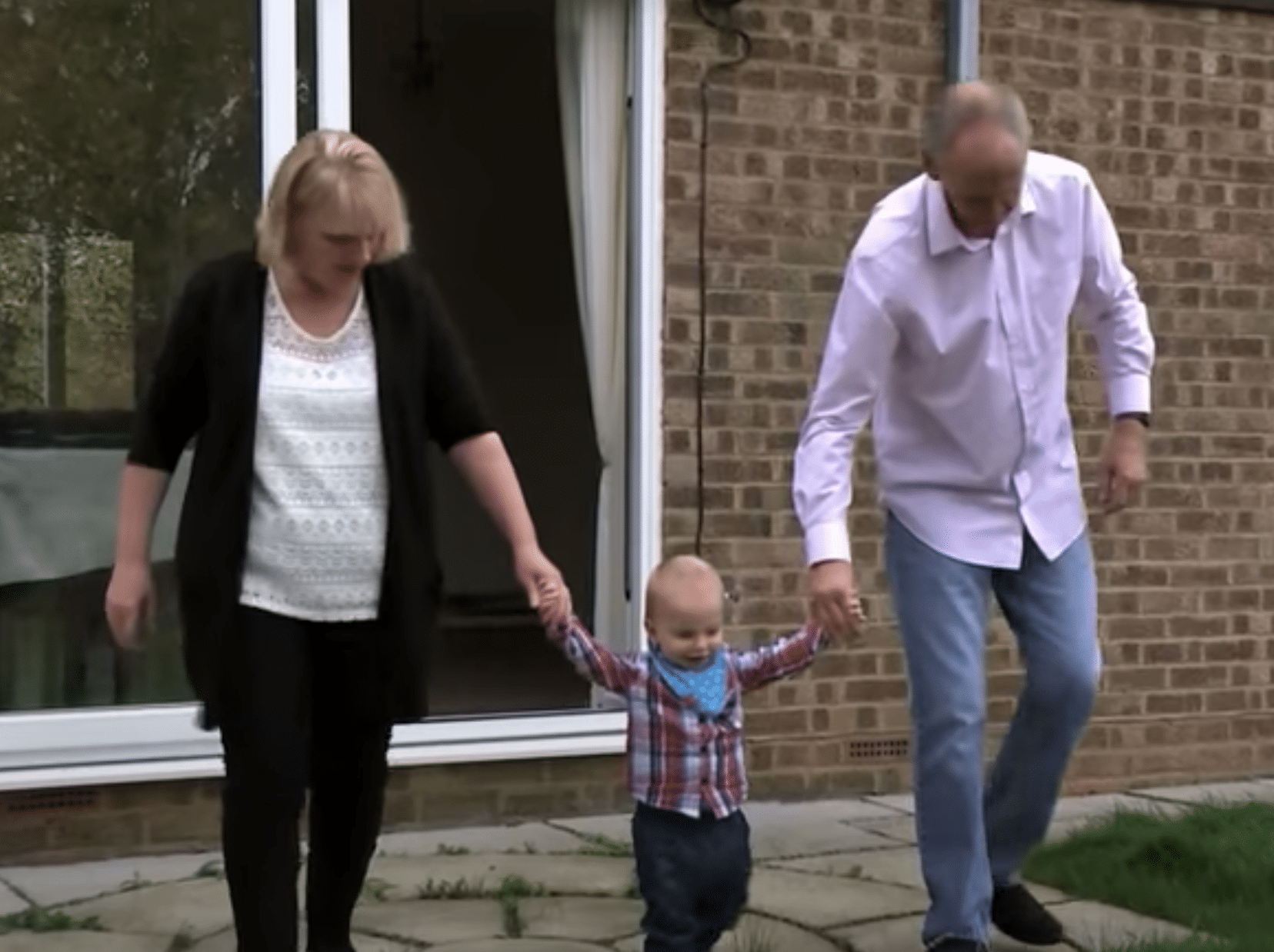 Louise Warneford, husband Mark, and baby boy William