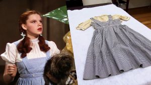 The dress has been lost in a bag for four decades