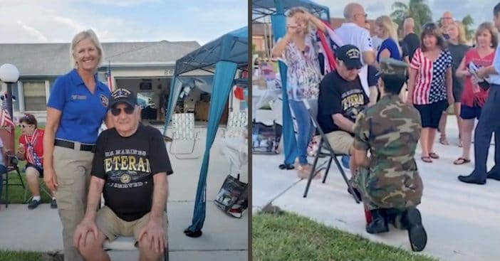 WWII Veteran Gets 'Ultimate Surprise' For His 93rd Birthday